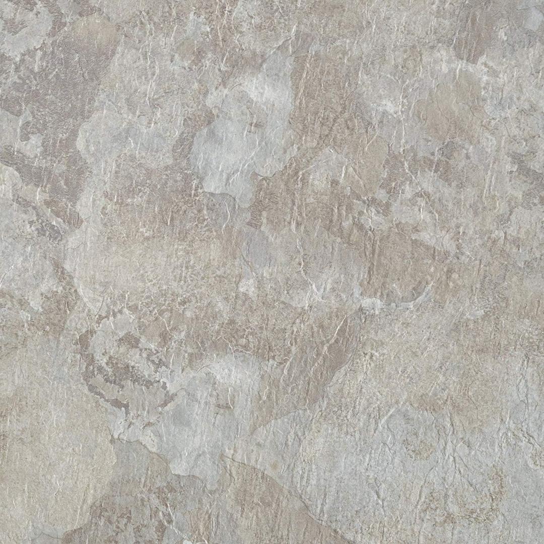 Majestic Self Adhesive 18-Inch Square Vinyl Floor Tiles, 10 Tiles - 18" x 18", Ghibli Beige Granite Pattern - Peel & Stick, DIY Flooring for Kitchen, Dining Room & Bathrooms by Achim Home Decor (Light Gray Slate)