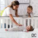Delta Children Twinkle Galaxy Dual Sided Crib and Toddler Mattress - Premium Sustainably Sourced Fiber Core - Waterproof - GREENGUARD Gold Certified (Non-Toxic) - Made in USA