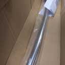 Mcrbeay Curved Shower Curtain Rod, Stainless Steel, Adjustable 35-65 inch