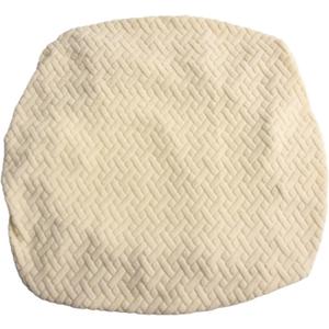 Stretch Jacquard Fabric Chair Cover For Dining, Hotel,For Leisure Chairs With Elastic Strap, Machine Washable, Beige(Beige)