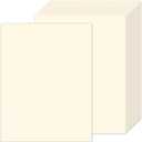 25Sheets Cream Paper, 8.5 x 11 Thick Card stock for Certificates, Invitations, Greeting Cards, Crafts, Graduations 250gsm/92lb Heavyweight Scrapbook PaperCream