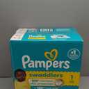 Pampers Swaddlers Diapers, Size 1 (8-14 lbs), 164 Count, Absorbent, Keeps Baby Dry and Comfortable, Skin Safe Disposable Baby Diaper
