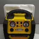 6 in 1 Jump Starter for Up to 6.0L Gas or 5.0L Diesel Engine,Upgraded 2200 Peak Amp 12V Auto Battery Car Starter with Air Compressor 150 PSI Tire Inflator,400 Watt Inverter AC/DC/USB Outlets (2200A)