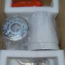 2-Light Bathroom Light Fixtures, Brushed Nickel Vanity Lights, Double Wall Sconce with Flared White Fabric Shade, Modern Sconces Wall Lighting for Hallway Bedroom Stairway, VL837-BN-2