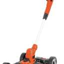 BLACK+DECKER 3-in-1 String Trimmer/Edger & Lawn Mower, 6.5-Amp, 12-Inch, Corded (MTE912)