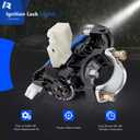 81910-B2100 Ignition Lock Switch Assembly with Keys Compatible with Kia Soul Soul EV 2014-2019, Ignition Lock Cylinder with Housing Replace# 81910B2100, 81450-34190, 81905-B2110