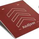 Kids Jumping Ramp for Skateboard, Bike, Scooter, BMX, RC Car and Dirt Bike, 25.2 in, Red
