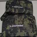 LEOFISHING Portable Folding Fishing Pole Bag 3.94ft Fishing Rod and Reel Protective Case Fishing Tackle Storage Bags Carry Organizer Outdoor for Fishing (Small(120cm/ 3.94ft))