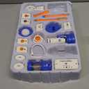 Science STEM Kits for Kids, Electronics Exploration Kit, 66 Pcs DIY Circuit Parts, Over 1200 Projects, STEM Educational Toy Gifts for Kids Boys Girls Ages 3 4 5 6 7 8 9 10 11 12, Color Project Manual