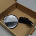 Bike mirror | Large HD field of vision | 360° rotatable & foldable | Mounting above & below | Break-proof & durable | ebike accessories, bike mirror handlebar mount, bicycle mirrors