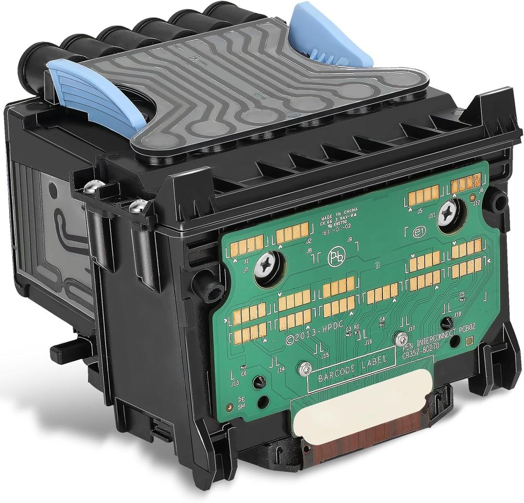 B3P06A 727 Designjet Printhead with Upgrade Chip, Replacement for hp 727 Printhead, Compatible with hp DesignJet Wide Format Printer T920 T930 T1500 T1530 T2500 T2530 T3500