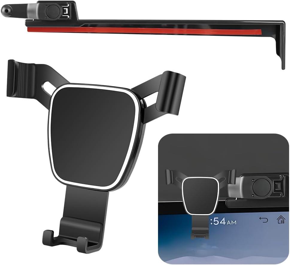 Car Phone Holder for Genesis GV80 2025-2026， G80 2025-2026，GV70 2026 Auto Accessories Navigation Bracket Interior Screen Decoration Dash Board Mobile Cell Phone Mount case