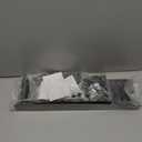 Floating Shelves for Wall Set of 3, Black Metal Wall Shelves for Bathroom 7.8/11.8/15.7 in, Modern Small Adhesive Shelf for Living Room, Bedroom, Office, Kitchen