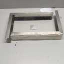 2 Pieces Stainless Steel Microwave Trim Kit 3'' Wide Built in Microwave Side Panel Filler Kit for Range Kitchen Countertop Oven with Screws 15.75" H x 11" D(Silver)