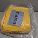 50 Pieces Metallic Padded Bubble Mailers Shipping Mailers Poly Mailers Foil Glitter Padded Envelopes Adhesive Seal Closure Envelopes Shipping Bags for Mailing Packing (Yellow, Simple Style)