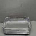 Grill Drip Pans Compatible Weber 6415-20 Pack Grill Accessories for Weber Spirit, Genesis, Traveler, Q Series, Disposable Aluminum Foil Pans Grease Tray Liners 8.5" x 6"