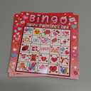 JOYIN 28 Players Valentine's Day Bingo Card for Kids and Adults, for Family/School Classroom Large Group, Party, Treats, Game