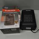 Pelonis 1500 Watt 9-in-Electric Personal Ceramic Space Heater with Thermostat
