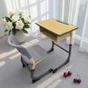 Adjustable Height Children's Study Desk for Home and School Use Perfect Pair with Kids' Chairs and Tables