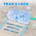 Heavy Duty Duster Refills - Compatible with Swiffer Duster,20 Count 360 Duster Refills with 1 Handle,Unscented Dusters for Cleaning,Dust Remove