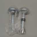 AR-PRO (2-Pack) Replacement Snow Plow Skid Shoes for ATV UTV Blades, Fits 5/ 8" Shaft – Compatible with Moose Plows – Includes Pins, Rubber Bumpers, Washers – Replaces 100-3133, 4501-0702 etc