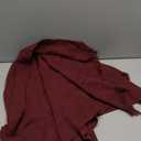 Women's Elegant Shawl Wraps Pashmina Scarf Blanket Cape Soft Open Front Poncho Sweater for Spring Fall Winter (Red)