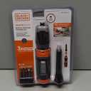 BLACK+DECKER Electric Screwdriver, Cordless, 180 RPM, 3.6V, Spindle Lock with Pivoting Handle, Charger and 2 Hex Shank Bits Included (Li2000)