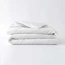 Baloo 100% Cotton Duvet Cover for Weighted Blanket (Pebble White - 42"x72" - Throw Size) | Cool, Soft & Durable | Oeko-TEX Standard 100 Certified