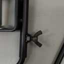 Juegoal Heavy Duty Deck Hook with 2 Inch Non Slip Clamp, 25 to 36 Inch Extended Reach Deck Hook, Adjustable Rail Pole Plant Bracket for Hanging Bird Feeder, Plants, Suet Baskets, Lanterns, Wind Chimes