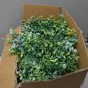 Dolicer 10 Pack Eucalyptus Garland, 60FT Faux Eucalyptus Greenery Garland, Artificial Eucalyptus Leaves Vine, Fake Hanging Eucalyptus Garlands Wedding Backdrop Arch Wall Table Party Decor (Grey Green)