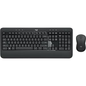 Logitech MK540 Advanced Wireless Keyboard and Mouse Combo for Windows, 2.4 GHz Unifying USB-Receiver, Multimedia Hotkeys, 3-Year Battery Life, for PC, Laptop, Black
