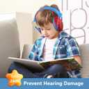 ProCase Kids Noise Cancelling Headphones, Kids Ear Protection Monster Jam Truck, Fireworks Hearing Protection Noise Reduction, Noise Canceling Earmuffs for Sensory Autism Toddler Children -Red