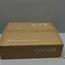 CAROTE Ceramic Nonstick Frying Pan Skillet with Lid, 10" Deep Frying Pan, 4 QT Saute Pan wilt Lid, Non Stick Chef's Pan, Non-toxic Healthy, PFOA/PFAS Free, Induction-Compatible, Taupe