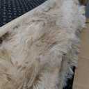 9x12 Area Rug Living Room Bedroom: Fluffy Plush Shag Carpet Beige