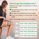 Beister Full Leg Sleeve, Knee Braces for Knee Pain Women & Men, Knee Compression Sleeves, Knee Support for Meniscus Tear, ACL, Arthritis, Joint Pain Relief,Sport (Pair) Medium