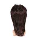 Baruisi 80s Men's Mullet Wig Brown Cosplay Halloween Wig for Fancy Dress