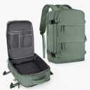 Travel Backpack For Women Men,Carry On Backpack,Hiking Backpack Waterproof Outdoor Sports Rucksack Casual Daypack Travel Essentials(Olive Green)