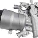 Upgrade Aluminium Oil Filter Housing Assembly compatible with Porsche Audi Q7 A6 A7 A8 Q5 Q7 3.0L TDI