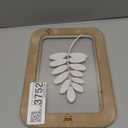 Holiday Home 11.8 Inch Yellow Leaf Wall Decor