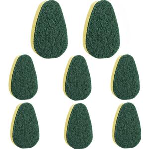 DYMOLL Dish Wand Refills 8Packs,Sponge Replacement Heads,Dish Wand Sponge Refill for Kitchen Cleaning