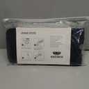 Faucet Mat for Kitchen Sink, 24 Inch Longer Silicone Sink Splash Guard, 7Slope Fast Self-draining, Fast Drying Tidy Faucet Mat Splash Guard (Black)