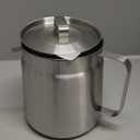 Teenyyou 2.1 Quarts/ 2 Liter Stainless Steel Kettle Pot Multipurpose Cooking Pot Brushed Stainless Steel Saucepan Suitable for Butter Ramen Milk Coffee Tea