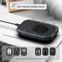 Mouse Jiggler Undetectable  Ultra Slim Mouse Mover with Realistic Movement, No Software Needed, Keeps Your PC Awake and Active, Keeps Computer Awake for Office or Remote Work - Black