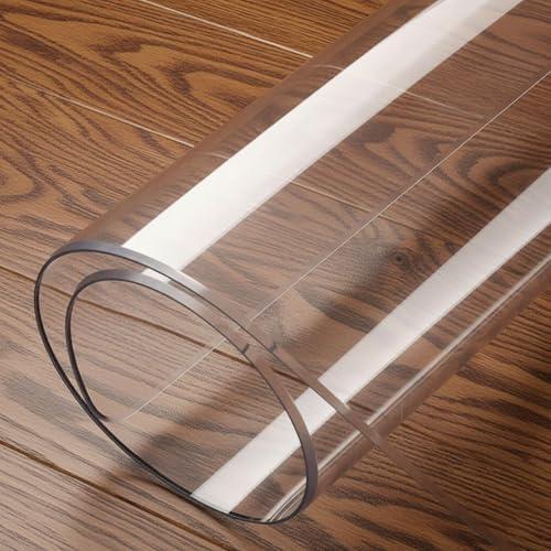 Office Chair Mat for Hardwood Floor, Clear Desk Chair Mat for Computer Desk, PVC Heavy Duty Floor Protector for Rolling Chairs, Wood Tile Floor Mat for Office Home(28" x 40")