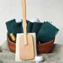 2 x Natural Loofah Scrub. Back Loofah Sponge .Long Handle Shower Bath Brush On a Stick Body Scrub Brush Scrubber Exfoliating Body Sponge1 Pack