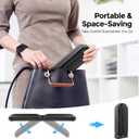 AboveTEK Keyboard Wrist Rest Adjustable Angle & 25-Inch Length, Foldable Ergonomic Memory Foam Support for Computer, Laptop & Gaming Non-Slip, Relieves Forearm & Elbow Pain for Typing & Mouse Use