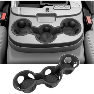 Bench Seat Center Console Cup Holder Compatible with 2013-2025 Ram 1500 2500 3500-5500 Classic Body Insert Drink Holder Cupholder Coast for Ram Jump Seat Accessories(for ram 13+)