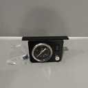 Air Gauge Control Kit with Paddle and Air Fittings | for Air Bag Suspension Kit, 0200 PSI Air Suspension Gauge Kit