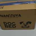 Large Dog Bed Orthopedic Washable: Beds Bolster XL Bed Medium Large Dogs Egg Crate Foam Couch Sofa Waterproof with Removable Cover - Aqua Blue (36.0"L x 27.0"W x 6.5"Th)