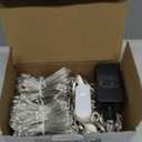 ZAIYW WiFi Smart RGB Color Changing Curtain Lights - 600 LED, Compatible with Alexa, App Control, Music Sync, Plug in for Christmas Wedding Outdoor Decor